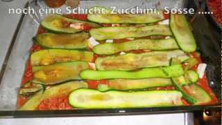 LCHFLasagne by quotSchwerdt am Herdquot LowCarb mit Zucchini [upl. by Huang]