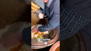 Cooking Puffed Rice Traditionally [upl. by Ondrea]