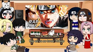 🍙🦊SALA DO NARUTO REACT AO RAP ATÉ EU ME TORNAR HOKAGE 🇧🇷🇺🇸  Anime Naruto 🦊🍙 [upl. by Winni]