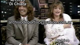 Susana Gimenez con Osvaldo Laport y su esposa presentan a su hija Jazmin 1995 DiFilm [upl. by Stuart725]