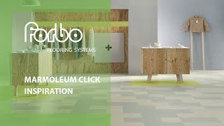 Marmoleum Click  Inspiration  Forbo Flooring Systems [upl. by Iggep]