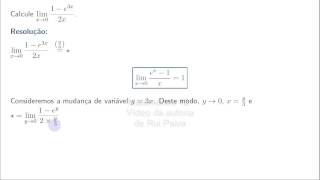 Matemática 12  Limites e continuidade  Exercício 51 b da Aula 5 Limites notáveis [upl. by Orr]