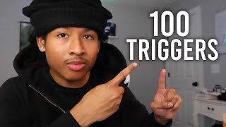 ASMR 100 TRIGGERS IN 30 MINUTES [upl. by Odrude]