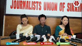 Press Conference of Tapashree Dance Academy Gangtok [upl. by Emor266]