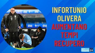 INFORTUNIO Olivera si allungano TEMPI di recupero [upl. by Eloisa]