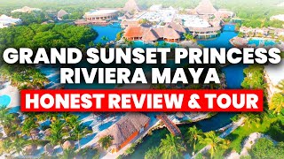 Grand Sunset Princess Riviera Maya  All Inclusive  HONEST Review amp Tour [upl. by Lebatsirc]