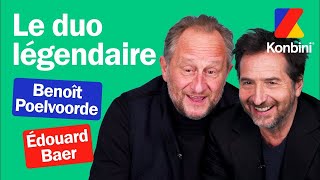 Édouard Baer et Benoit Poelvoorde  la rencontre légendaire pour quotAdieu Parisquot  Interview [upl. by Ambert]