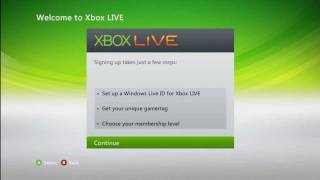 How to Join XBOX Live XBOX 360 V2 [upl. by Rather309]