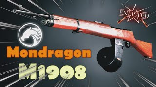 SENAPAN NAFAS NAGA MONDRAGON M1908 ENLISTED Ep93 [upl. by Rives]