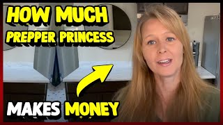 How Much Prepper Princess Makes Money On YouTube 2023 [upl. by Sandro]