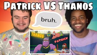 verbalase Thanos Vs Patrick  Cartoon Beatbox Battles’ REACTION [upl. by Siri]