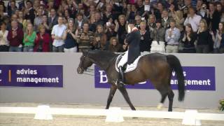 Indoor Brabant 2010  Imke SchellekensBartels amp Hunter Douglas Sunrise  FEI World Cup Dressuur [upl. by Einnol708]