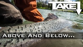 Above And BelowKasilof Kings 2014 Alaska TakeDown Sportfishing [upl. by Airol]