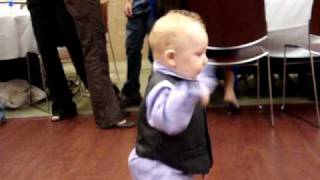 dancing baby at wedding [upl. by Anilrats]