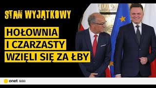 Hołownia i Czarzasty wzięli się za łby Morawiecki z Dudą chcą przejąć PiS Obajtek śledził Sasina [upl. by Renny]