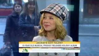 Jackie Evancho interview with Kathie Lee amp Hoda NBC quotSkeptics upset tween singing phenomquot [upl. by Notsrik]