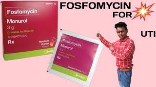 Fosfomycin Monurol How To Take [upl. by Gaiser]