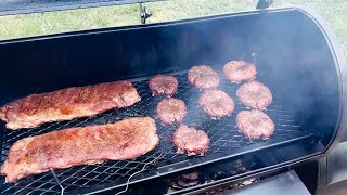 New to Wood Smoking Burgers and Ribs [upl. by Millham]