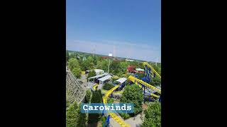 Windseeker POV Carowinds carowinds pov northcarolina swing themepark amusementpark [upl. by Fleurette]