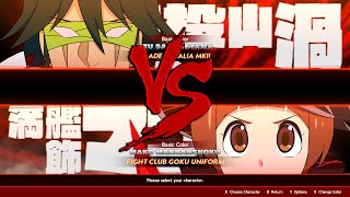 Sanageyama vs Mako  Kill la Kill the Game IF [upl. by Anwahsar]