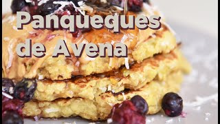 Panqueques de Banana amp Avena con solo 3 ingredientes [upl. by Timi646]