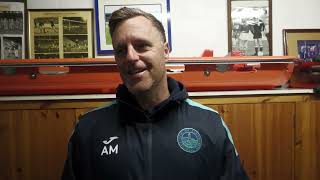 Alan Maybury Post Match Interview v Peterhead 14092024 [upl. by Corene248]