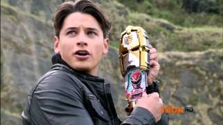 Power Rangers Megaforce  Red Ranger Morph 3  Power Rangers Official [upl. by Adama]