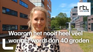 Waarom het nooit veel warmer wordt dan 40 graden [upl. by Aelyk923]