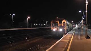 HD Thameslink Core engineering trains amp More at Tonbridge  9312 [upl. by Annaoi337]