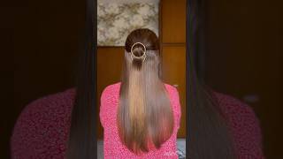 Bangle hairstyle utubeshorts hairtutorial hairgoals [upl. by Udelle87]