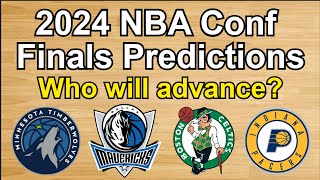 2024 NBA Conference Finals Predictions nba [upl. by Waldo]