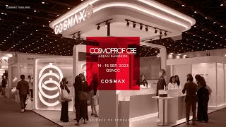 2023 COSMOPROF ASEAN at QSNCC I COSMAX Thailand [upl. by Elenaj]