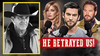 Yellowstone Cast Reacts to Kevin Costners Departure [upl. by Ariadne]