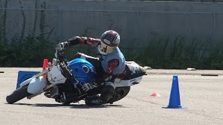 2016 8 21 MSGC Moto Gymkhana ktwo 選手 GSXR750 [upl. by Justina]