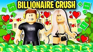 Billionaire Has A Crush On Me In Roblox Brookhaven 🤑💖 [upl. by Yeffej9]