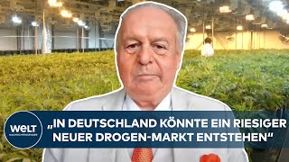 CANNABISLEGALISIERUNG „In Deutschland könnte ein riesiger neuer DrogenMarkt entstehen“ [upl. by Dahc21]