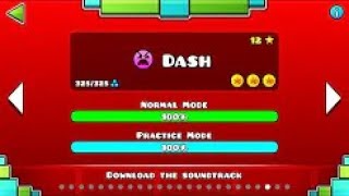 Geometry Dash 22 Level 22 Dash ALL COINS [upl. by Nycila]