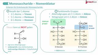 Einleitung Biochemie der Kohlenhydrate [upl. by Mehta]