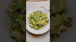 Cucumber Potato Salad🥗🥒🥔 Super easy to make it recipe salad veganrecipes food [upl. by Mehs872]