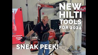 New Hilti Tools For 2024  Sneak Peek [upl. by Aninnaig]