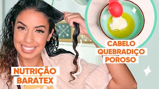 3 RECEITAS CASEIRAS PARA O SEU CABELO CRESCER MUITO [upl. by Dorreg]