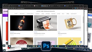 Unlocking Free Photoshop MockUp Top 5 Websites [upl. by Jd]