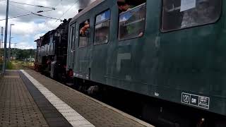 Die BR 95 10272 hat Ausfahrt aus BlankenburgHarz LBK  rübelandbahn  15062024 [upl. by Sheryl]