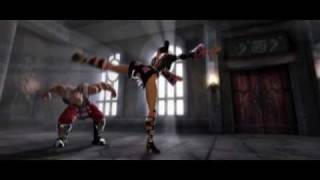 MK Deception Baraka Vs Mileena full FMV fight [upl. by Cloris]