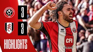 Sheffield United 33 Fulham  Premier League highlights [upl. by Aggi]