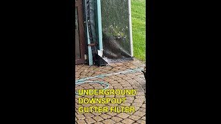 Underground Downspout Strainer That Really Works [upl. by Nikolas]