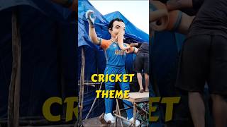 Cricket Theme को लेकर बनाए गए Ganesh Ji Ganesh Chaturthi में बनाए गए Unique Ganesh Ji  cricket [upl. by Nilok]