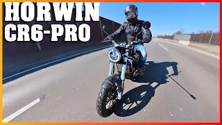 ⚡ HORWIN CR6 PRO  DER TEST 🔥 EMOTORRAD MIT 5GANG SCHALTUNG  TEST  REVIEW  HORWIN CR6 PRO D [upl. by Aihsoek]