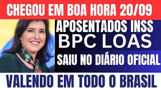 🔴CHEGOU AGORA BPCLOASAPOSENTADOS PENSIONISTAS NOVA VITÓRIA CONFIRMADA AGORA 2009 [upl. by Fai41]