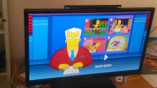 The Simpsons Movie DVD Menu Walkthrough Puppet Version [upl. by Dermot995]